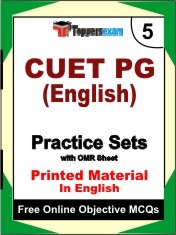 CUET PG (English) Test Book in English - Mock Test / Practice Set