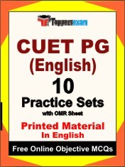 CUET PG (English) Book in English - Practice Set