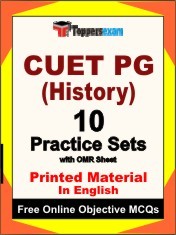 CUET PG History Test Book in English - Practice Set
