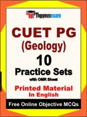 CUET PG (GEOLOGY) Exam 10 Practice Sets Book (English)