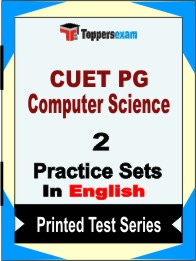 CUET PG Computer Science Book in English - Question Paper / Practice Set