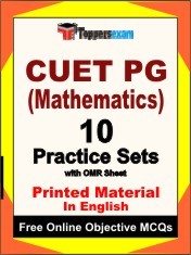 CUET PG (MATHEMATICS) Exam 10 Practice Sets Book (English)