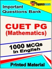 CUET PG Mathematics Test Book in English - Objective MCQ