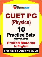 CUET PG (PHYSICS) Exam 10 Practice Sets Book (English)