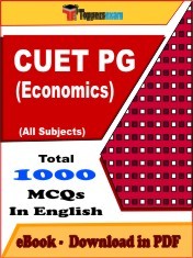 EBook of CUET PG (ECONOMICS) Exam (MCQ) in PDF Format in English