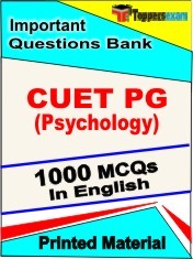 CUET PG (Psychology) Book in English - Objective MCQ
