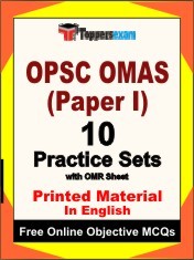 OPSC OMAS PAPER I Exam 10 Practice Sets Book (English)