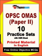 OPSC OMAS PAPER II Exam 10 Practice Sets Book (English)