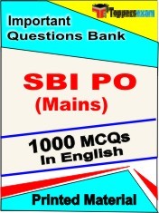 SBI PO Mains Exam Objective MCQ Book in English