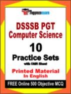 DSSSB PGT Computer Science Test Book in English - Practice Set