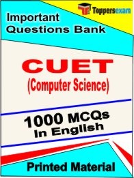 CUET UG (Computer Science) Test Book in English - Objective MCQ