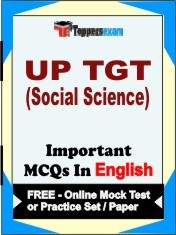 UP TGT Social Science Exam Book in English - Question Paper / Practice Set