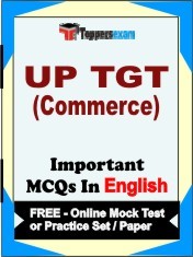 UP TGT COMMERCE Exam Objective MCQ in English (Book) + (FREE) Online Mock Test Series