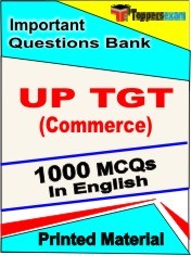 UP TGT Commerce Exam 1000 Objective MCQ in English (Printed Book)