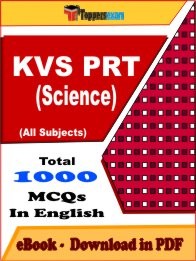 EBook of KVS PRT (SCIENCE) Exam (MCQ) in PDF Format in English