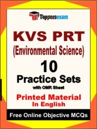 KVS PRT (ENVIRONMENTAL SCIENCE) Exam 10 Practice Sets Book (English)