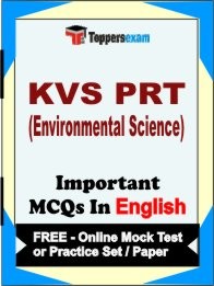 KVS PRT (ENVIRONMENTAL SCIENCE) Exam Objective MCQ in English (Book) + (FREE) Online Mock Test Series