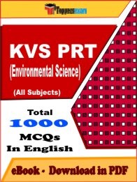 EBook of KVS PRT (ENVIRONMENTAL SCIENCE) Exam (MCQ) in PDF Format in English