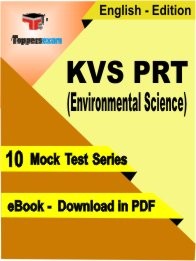 EBook of KVS PRT (Environmental Science) Exam (10 Mock Test) in PDF Format in English