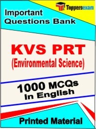 KVS PRT (Environmental Science) Exam 1000 Objective MCQ in English (Printed Book)