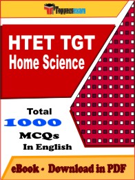 HTET TGT Home Science Exam PDF Book In English - MCQ / Objective Questions