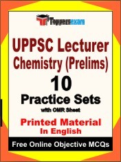 UPPSC LECTURER CHEMISTRY PRELIMS Exam 10 Practice Sets Book (English)