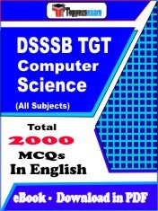 EBook of DSSSB TGT COMPUTER SCIENCE Exam (Objective Questions /MCQ) PDF in English