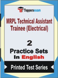 MRPL Technical Assistant Trainee (Electrical)  Book in English - Question Paper / Practice Set
