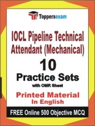 IOCL Pipelines Apprentice (Mechanical) Exam Book in English - Practice Set