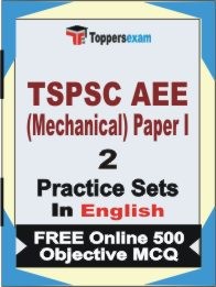 TSPSC AEE Mechanical Paper 1 Exam Practice Set Book in English