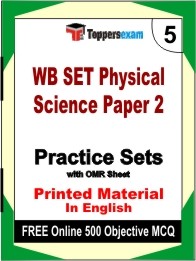 WB SET Physical Science Paper 2 Exam Practice Set Book in English