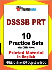 DSSSB PRT Book in English - Practice Set