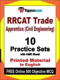 RRCAT Trade Apprentice (Civil Engineering) Exam Practice Set Book in English