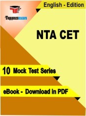 eBook of NTA CET Exam (10 Mock Test/Practice Set) in PDF Format in English