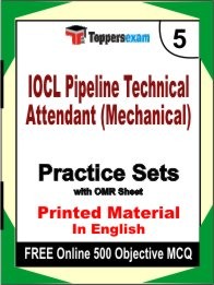 IOCL Pipeline Technical Attendant (Mechanical) Test Book in English - Mock Test / Practice Set