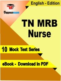eBook of TN MRB Nurse Exam (10 Mock Test/Practice Set) in PDF Format in English