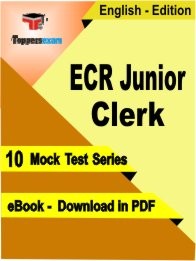 ECR Junior Clerk Test PDF Book in English - Mock Test/Practice Set