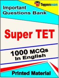 Super TET Test  Book in English - Objective MCQ