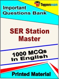 SER Station Master Book in English - Objective MCQ