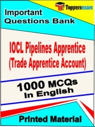 IOCL Pipelines Apprentice (Trade Apprentice Account) Book in English - Objective MCQ