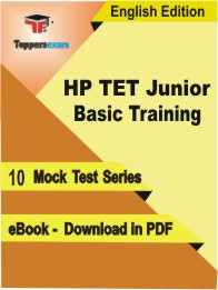 HP TET Junior Basic Training Test PDF Book in English - Mock Test/Practice Set