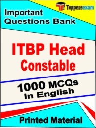 ITBP Head Constable Exam Objective MCQ Book in English
