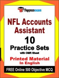 NFL Accounts Assistant Exam 10 Practice Sets Book English & FREE Online 500 Objective MCQ.