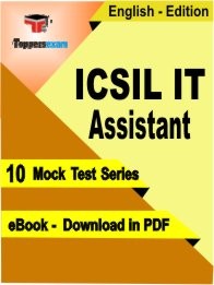 eBook of ICSIL IT Assistant Exam (10 Mock Test/Practice Set) in PDF Format in English