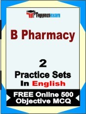 B Pharmacy  Exam Practice Set Book in English