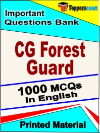 CG Forest Guard Exam Book in English - Objective MCQ