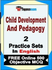 Child Development and Pedagogy Test Book in English - Question Paper / Practice Set