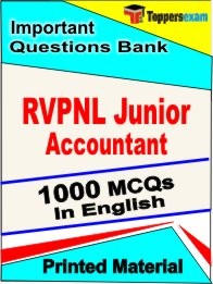 RVPNL Junior Accountant Exam Objective MCQ Book in English