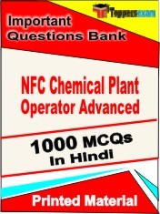 NFC Chemical Plant Operator Advanced  Exam 1000 Objective MCQ / Question Bank in Hindi Book / Printed Material.