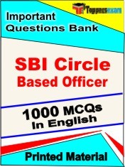 SBI Circle Based Officer Test A Book in English - Objective MCQ